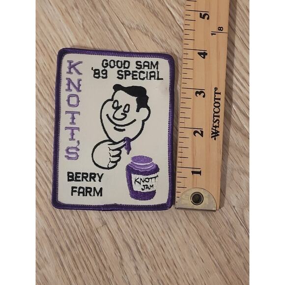 Vintage Patch - Knott’s Berry Farm "Good Sam '89 Special" Travel Souvenir - Picture 2 of 3